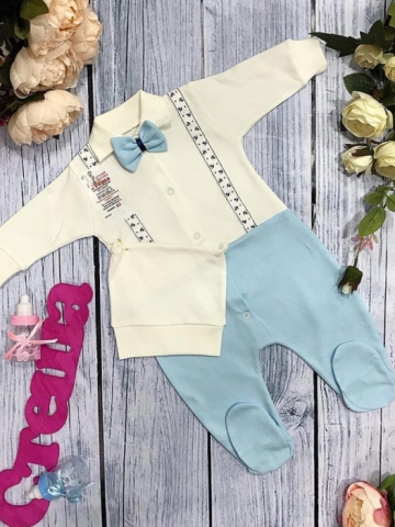 Купить оптом 127. Комбинезон с шапкой,100% хлопок интерлок в Выборге