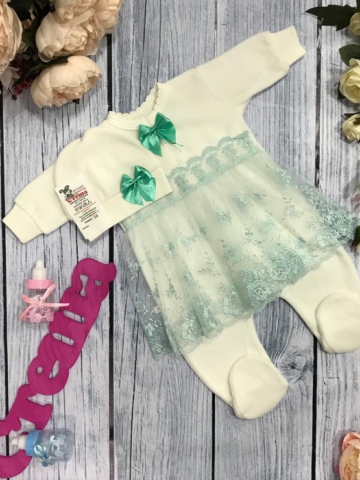 Купить оптом 129. Комбинезон ясельный с шапкой,100% хлопок интерлок в Выборге